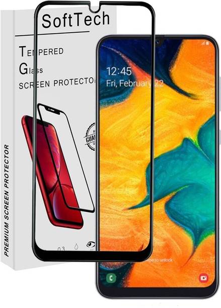 SoftTech Edge To Edge Tempered Glass for Samsung Galaxy F41, Samsung Galaxy M30S, Samsung Galaxy M21