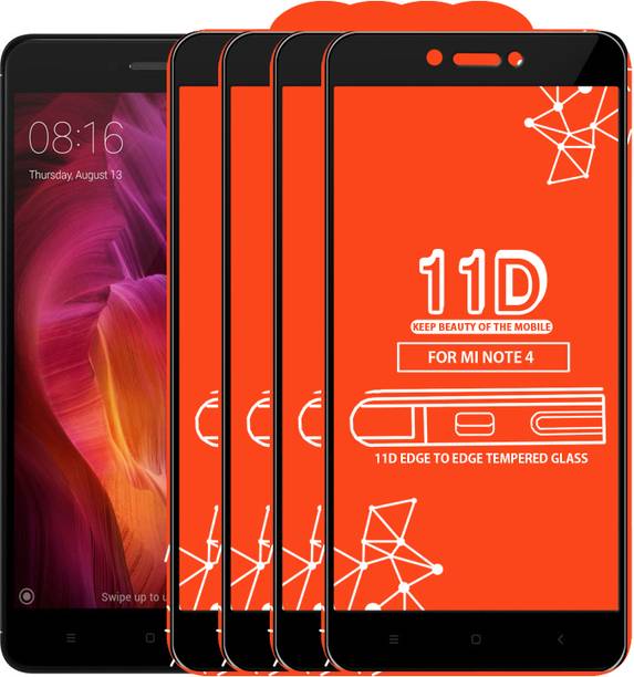 Roxel Edge To Edge Tempered Glass for Mi Redmi Note 4