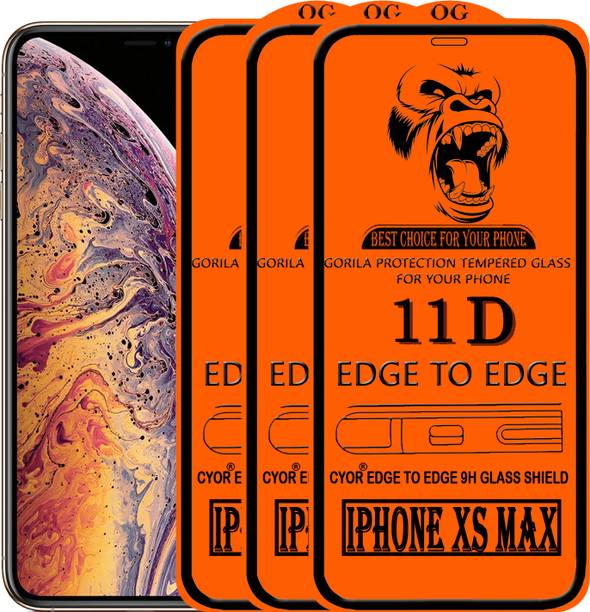 CYOR Edge To Edge Tempered Glass for Apple iPhone XS Max