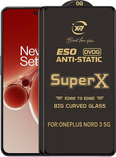 ANILUQ Edge To Edge Tempered Glass for ONEPLUS NORD 3 5G