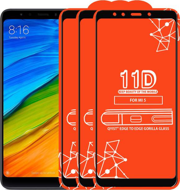 Qyist Edge To Edge Tempered Glass for Mi Redmi 5