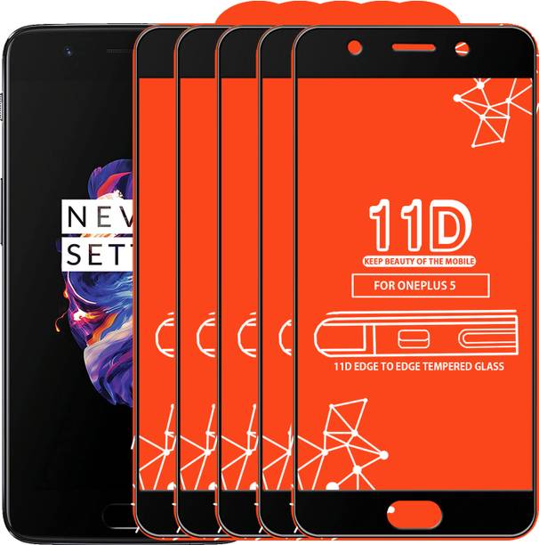 Qyist Edge To Edge Tempered Glass for OnePlus 5