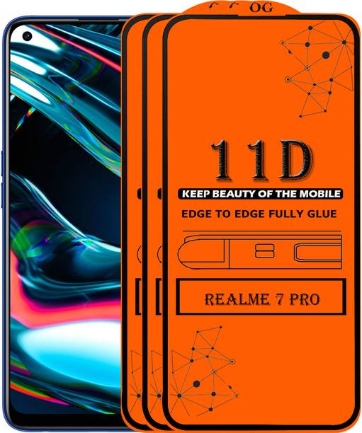 Difussy Edge To Edge Tempered Glass for REALME 7 PRO