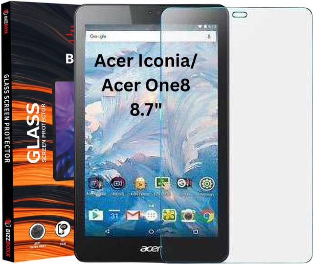 BizzBoxx Edge To Edge Tempered Glass for Acer Iconia Tablet iM9-12M, 22.09 cm (8.7"), Premium Military Grade Gorilla Glas Temper With Self Installation Kit, Wipes, Dust Absorber, Tablet Glass Protector, Tab Screen Guard, Temper Glass, With Warranty