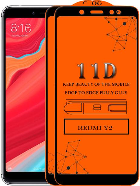 Difoxy Edge To Edge Tempered Glass for Mi Redmi Y2