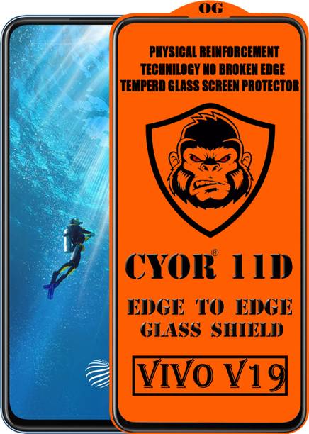 CYOR Edge To Edge Tempered Glass for VIVO V19