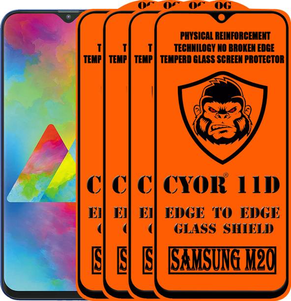 CYOR Edge To Edge Tempered Glass for Samsung Galaxy M20
