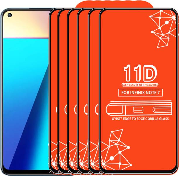 Qyist Edge To Edge Tempered Glass for Infinix Note 7