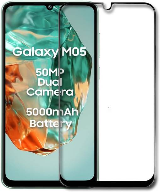 NKCASE Edge To Edge Tempered Glass for Samsung Galaxy M05