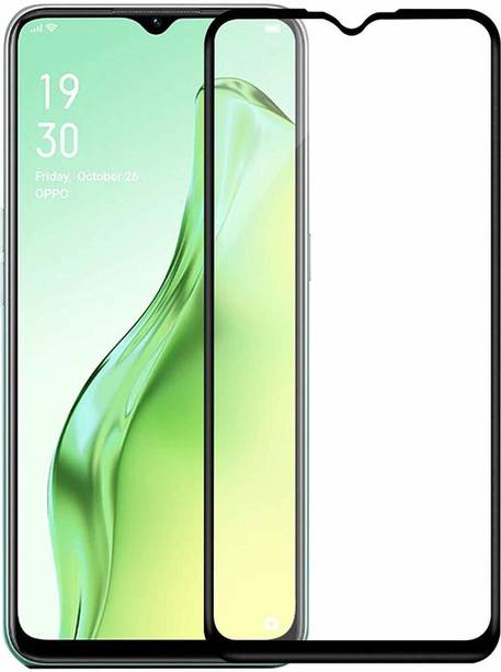 VILLA Edge To Edge Tempered Glass for Realme Narzo 20 / Realme Narzo 20A / Realme C11 / Realme C12 / Realme C15 / Realme C3 / Realme 5 / Realme 5i / Realme 5s / Oppo A9 2020 / Oppo A5 2020 / Realme Narzo 10 / Realme Narzo 10A / Oppo A31 - 9H Hardness, Oleophobic Coating, Bubble-Free Screen Protector