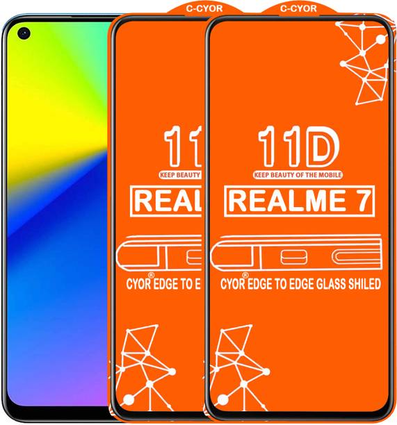 CYOR Edge To Edge Tempered Glass for REALME 7