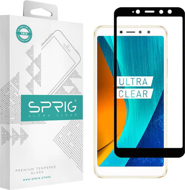 Sprig Edge To Edge Tempered Glass for Mi Redmi Y2, Mi Redmi Y2