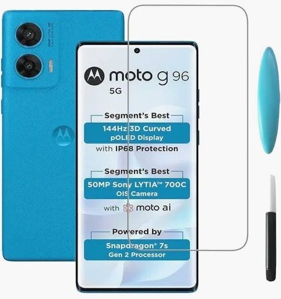 KWIO Edge To Edge Tempered Glass for Motorola G96