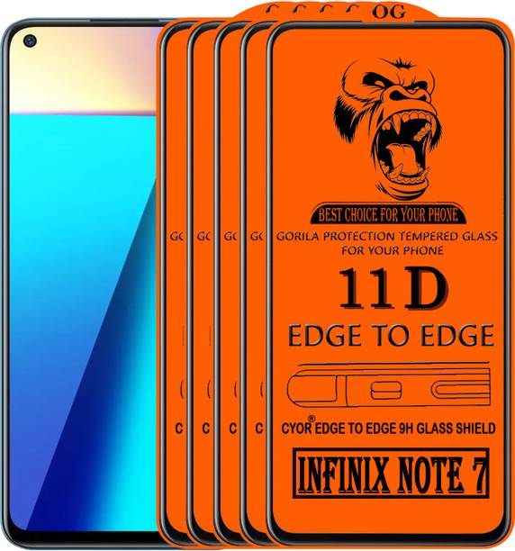 CYOR Edge To Edge Tempered Glass for INFINIX NOTE 7