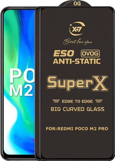 ANILUQ Edge To Edge Tempered Glass for REDMI POCO M2 PRO