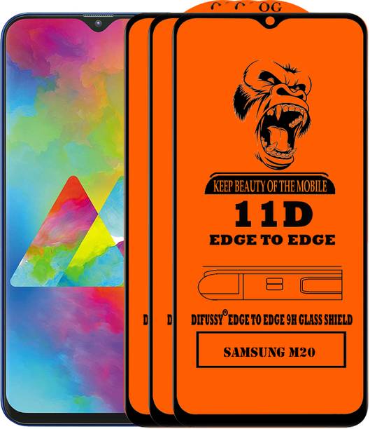 Difussy Edge To Edge Tempered Glass for Samsung Galaxy M20
