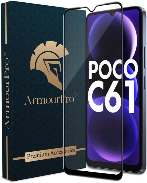 ArmourPro Edge To Edge Tempered Glass for POCO C61