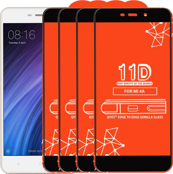 Qyist Edge To Edge Tempered Glass for Mi Redmi 4A