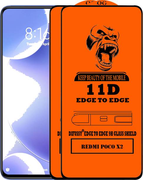 Difussy Edge To Edge Tempered Glass for REDMI POCO X2