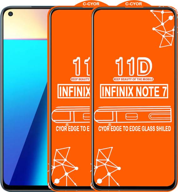 CYOR Edge To Edge Tempered Glass for INFINIX NOTE 7