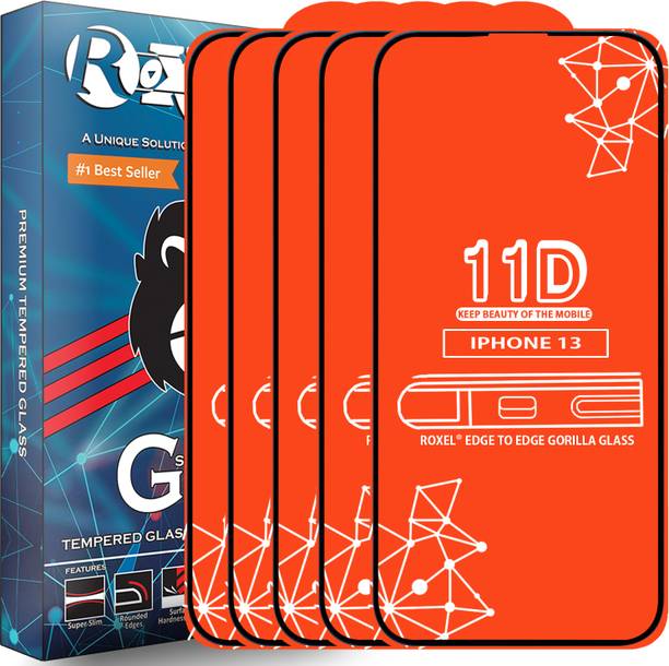 Roxel Edge To Edge Tempered Glass for Apple iPhone 13