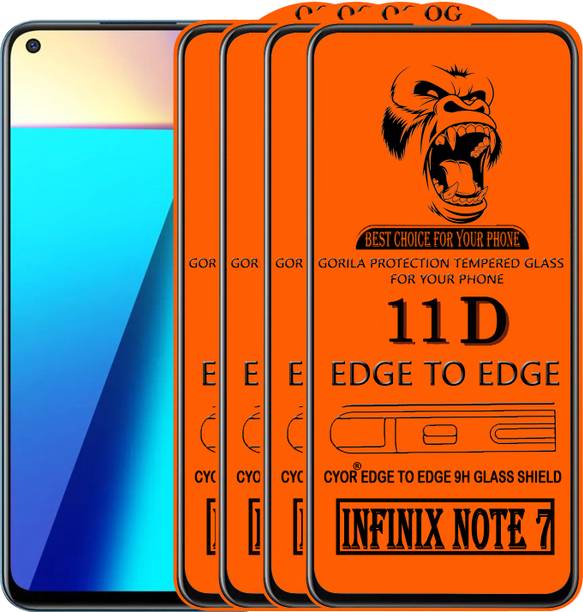 CYOR Edge To Edge Tempered Glass for INFINIX NOTE 7
