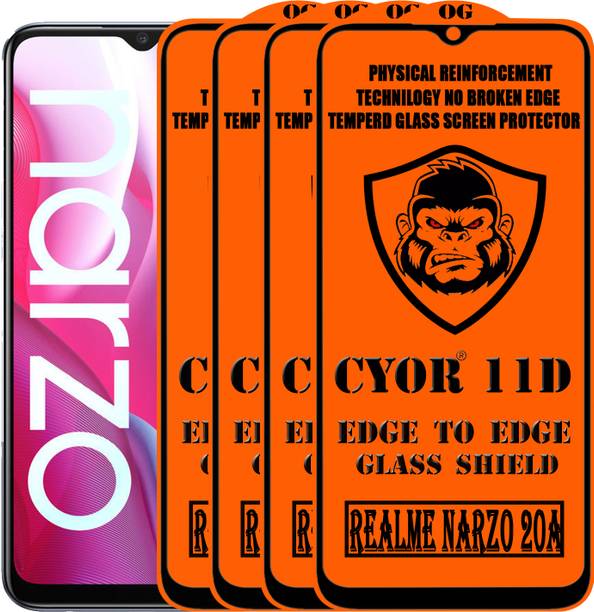 CYOR Edge To Edge Tempered Glass for REALME NARZO 20A