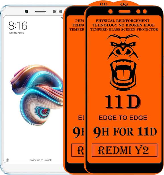 Xester Edge To Edge Tempered Glass for Mi Redmi Y2