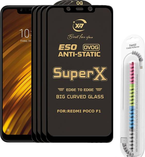 TWIGLO Edge To Edge Tempered Glass for POCO F1
