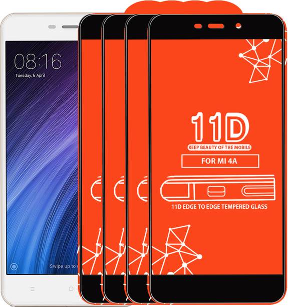 Roxel Edge To Edge Tempered Glass for Mi Redmi 4A