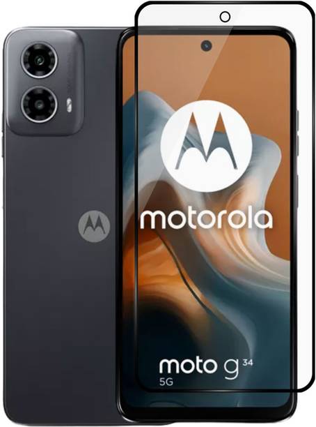 Gorilla Cases Edge To Edge Tempered Glass for Motorola G34 5G, Moto G34 5G, Motorola G34