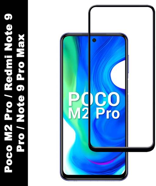 Gorilla Elite Edge To Edge Tempered Glass for Poco M2 Pro, Mi Redmi Note 9 Pro, Mi Redmi Note 9 Pro Max, POCO M2 Pro