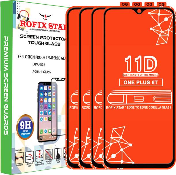 Rofix star Edge To Edge Tempered Glass for OnePlus 6T