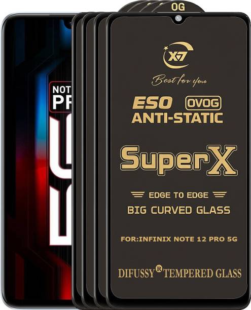 Difussy Edge To Edge Tempered Glass for INFINIX NOTE 12 PRO 5G