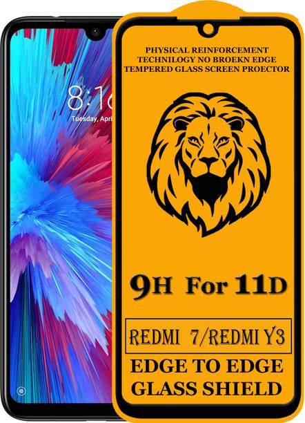 SUNSHINE Edge To Edge Tempered Glass for Mi Redmi Y3