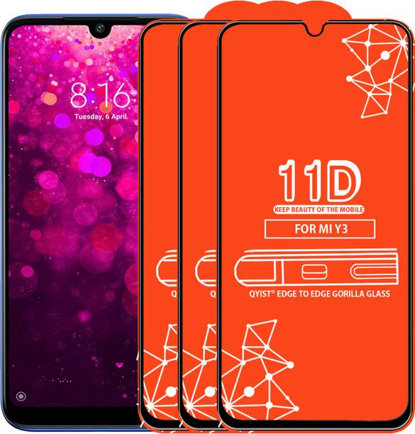 Qyist Edge To Edge Tempered Glass for Redmi Y3
