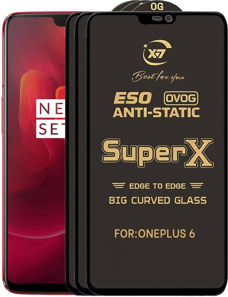 ANILUQ Edge To Edge Tempered Glass for OnePlus 6