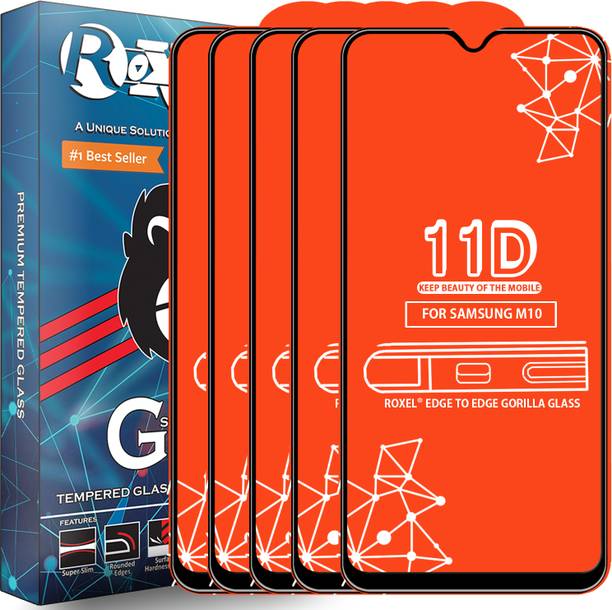 Roxel Edge To Edge Tempered Glass for Samsung Galaxy M10