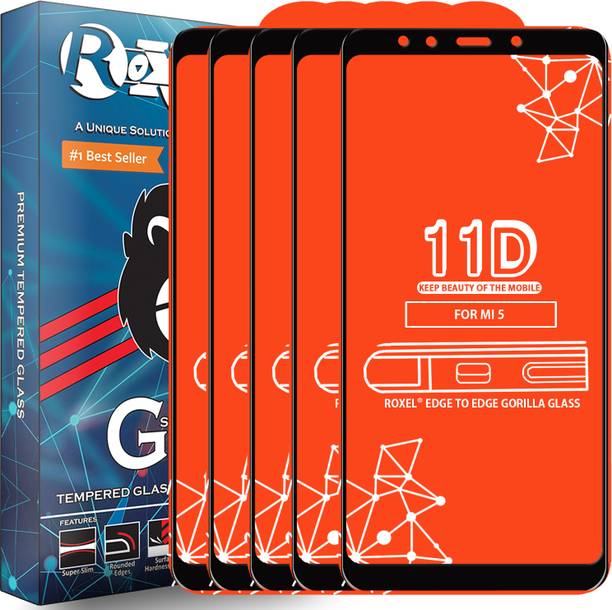 Roxel Edge To Edge Tempered Glass for Mi Redmi 5