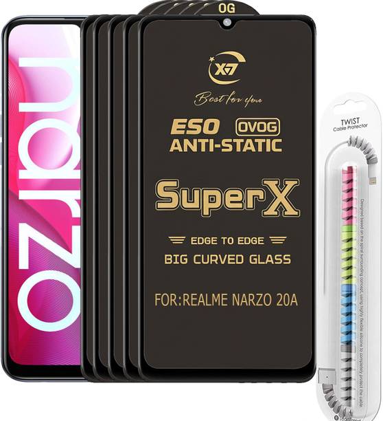CYOR Edge To Edge Tempered Glass for REALME NARZO 20A