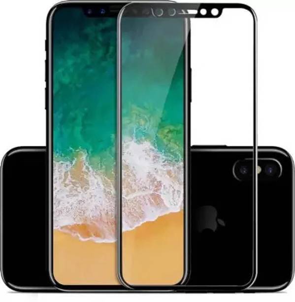 VISHRN CASES Edge To Edge Tempered Glass for Apple iPhone X