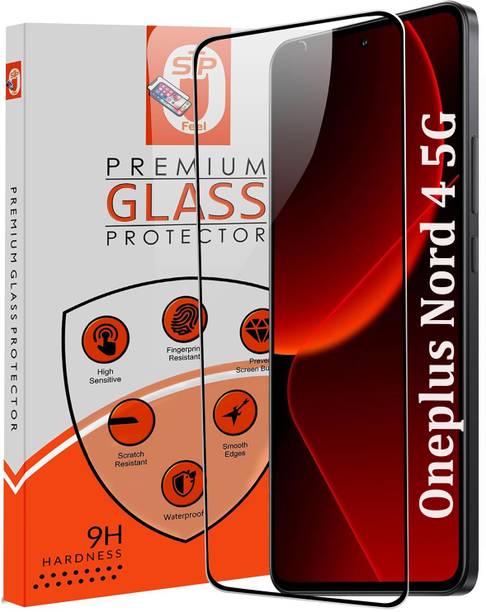 Maxboost Edge To Edge Tempered Glass for Oneplus Nord 4 5G / One Plus Nord 4 Premium Screen Protector Guard with Easy Installation Kit