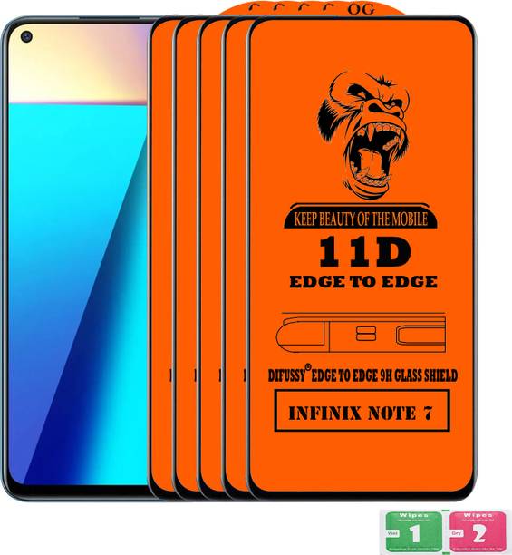 Difoxy Edge To Edge Tempered Glass for INFINIX NOTE 7