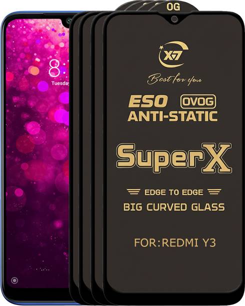 ANILUQ Edge To Edge Tempered Glass for REDMI Y3