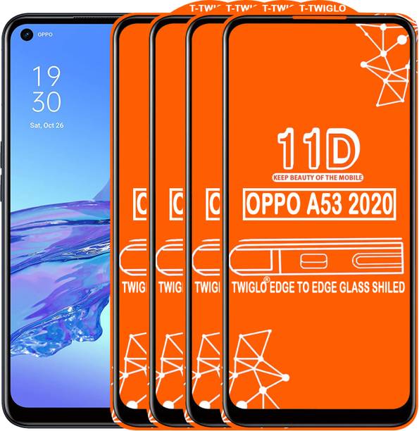 TWIGLO Edge To Edge Tempered Glass for OPPO A53 2020