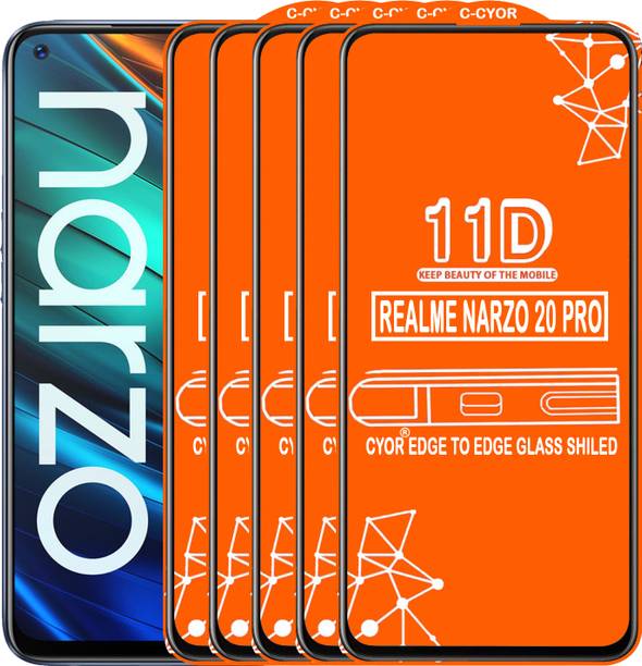 CYOR Edge To Edge Tempered Glass for REALME NARZO 20 PRO