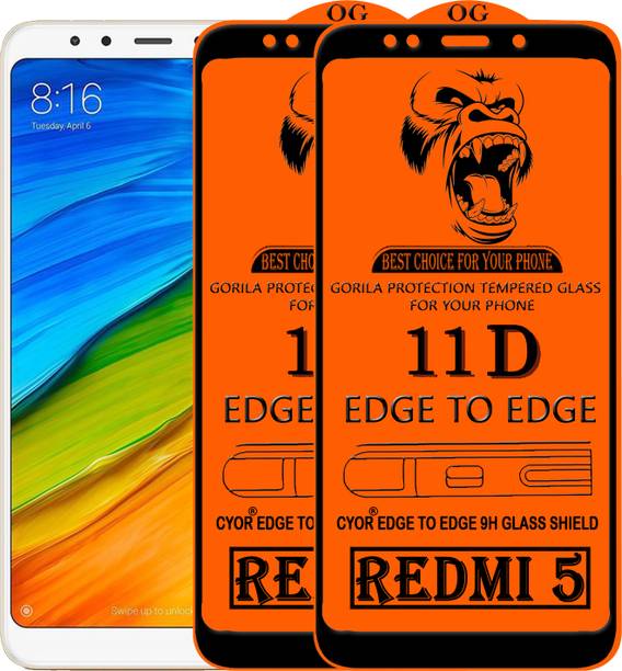 CYOR Edge To Edge Tempered Glass for Mi Redmi 5