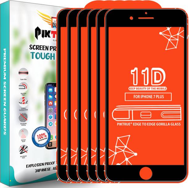 PikTrue Edge To Edge Tempered Glass for Apple iPhone 7 Plus