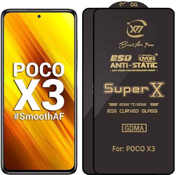 GDMA Edge To Edge Tempered Glass for POCO X3