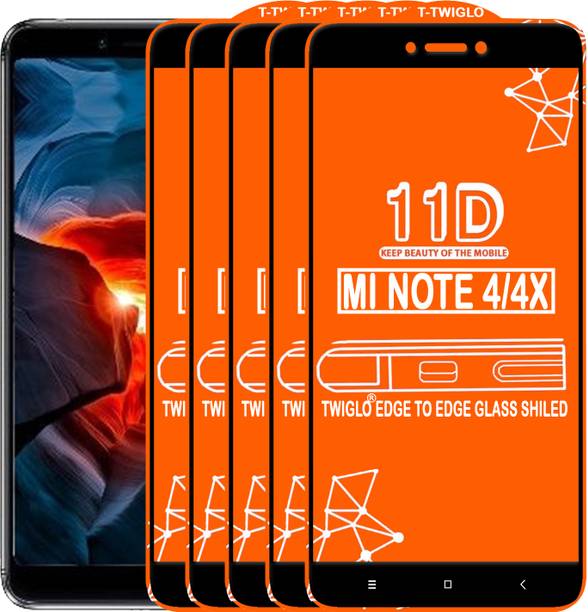 TWIGLO Edge To Edge Tempered Glass for Mi Redmi Note 4